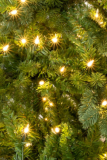 Prelit Calgary Spruce Christmas Tree with Warm White Lights