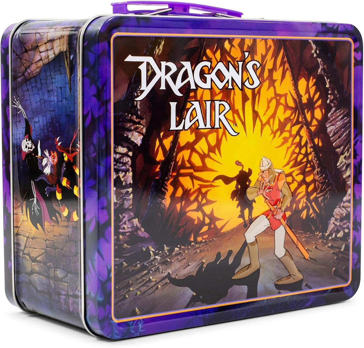 Dragon's Lair Retro-Style Metal Tin Lunch Box