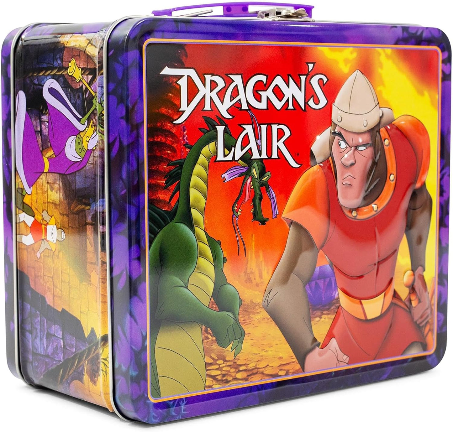 Dragon's Lair Retro-Style Metal Tin Lunch Box