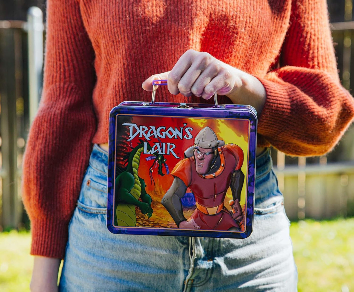 Dragon's Lair Retro-Style Metal Tin Lunch Box