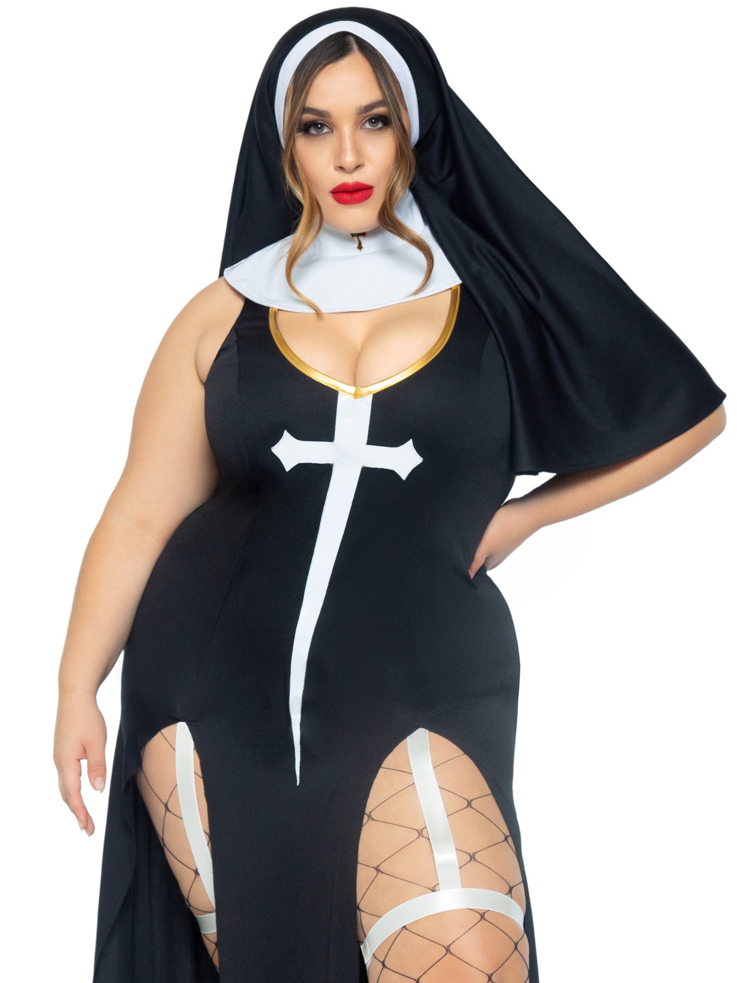Sultry Sinner Nun Costume