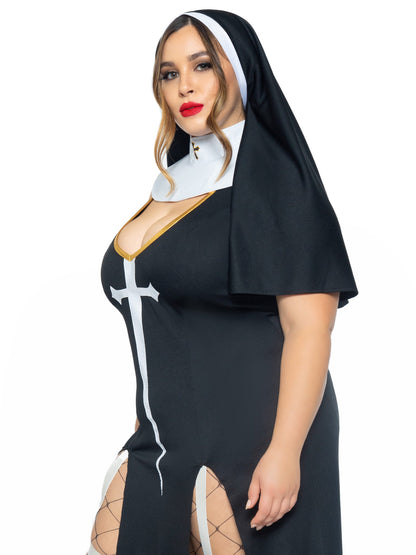 Sultry Sinner Nun Costume
