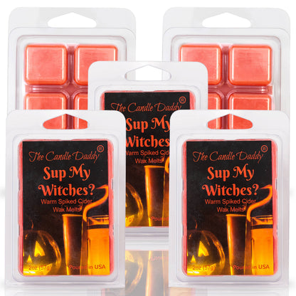 The Candle Daddy - FUNNY FALL HALLOWEEN - SUP MY WITCHES? - CIDER WAX MELT