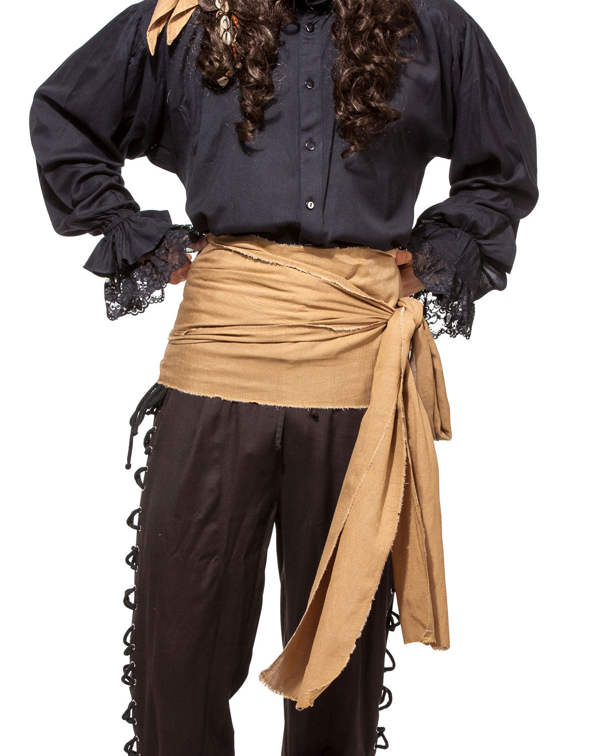 Pirate Linen Large Sash