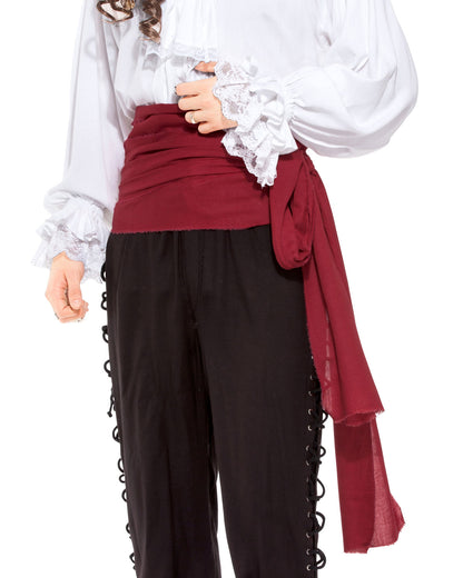 Pirate Linen Large Sash