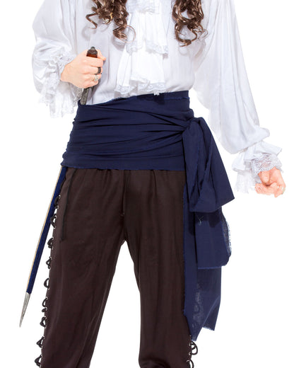 Pirate Linen Large Sash