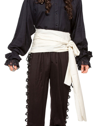 Pirate Linen Large Sash
