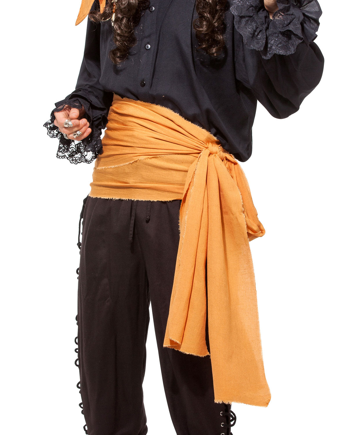 Pirate Linen Large Sash