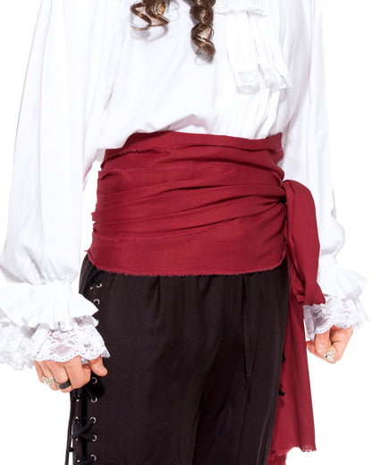 Pirate Linen Large Sash