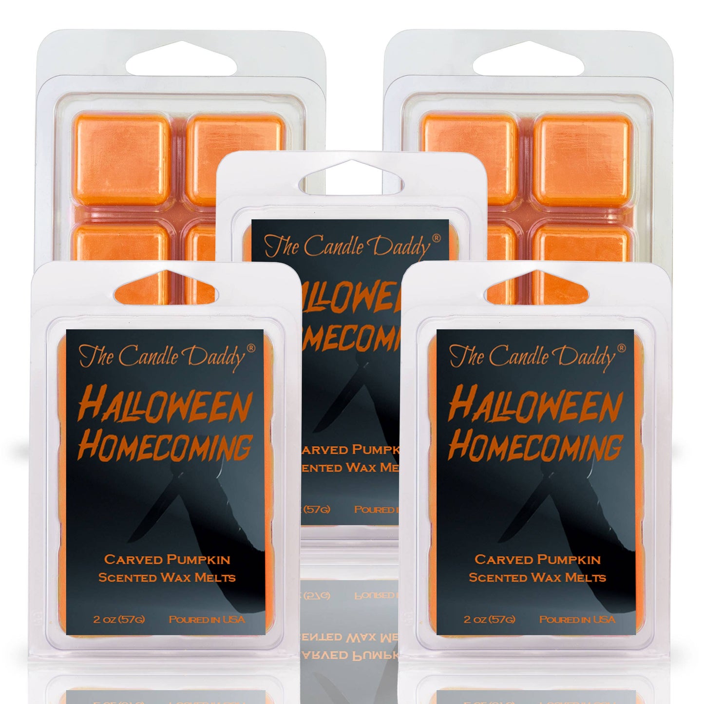 The Candle Daddy - HALLOWEEN HOMECOMING - CRAVED PUMPKIN SCENTHORROR MOVIE WAX