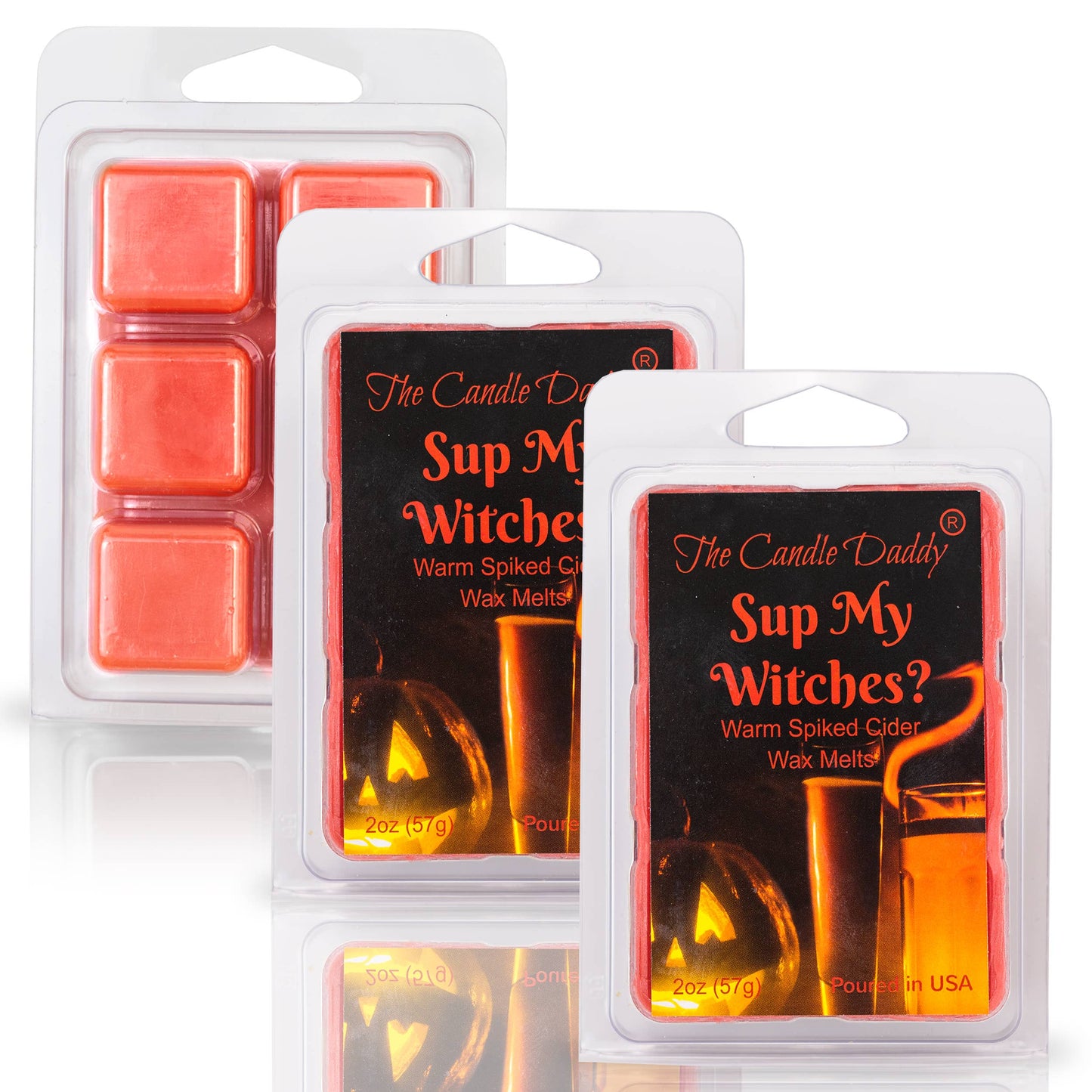 The Candle Daddy - FUNNY FALL HALLOWEEN - SUP MY WITCHES? - CIDER WAX MELT