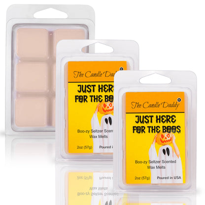 The Candle Daddy - JUST HERE FOR THE BOOS - BOO-ZY SELTZER SCENTED WAX MELT