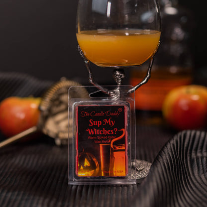 The Candle Daddy - FUNNY FALL HALLOWEEN - SUP MY WITCHES? - CIDER WAX MELT