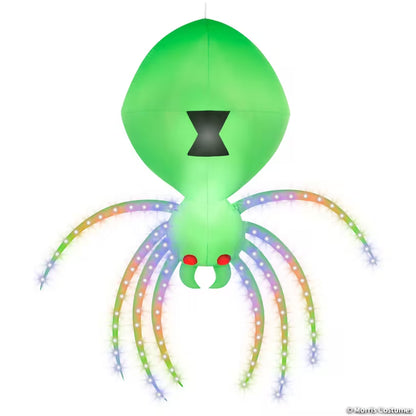 Airblown Lightshow Rainbow Wave Spider