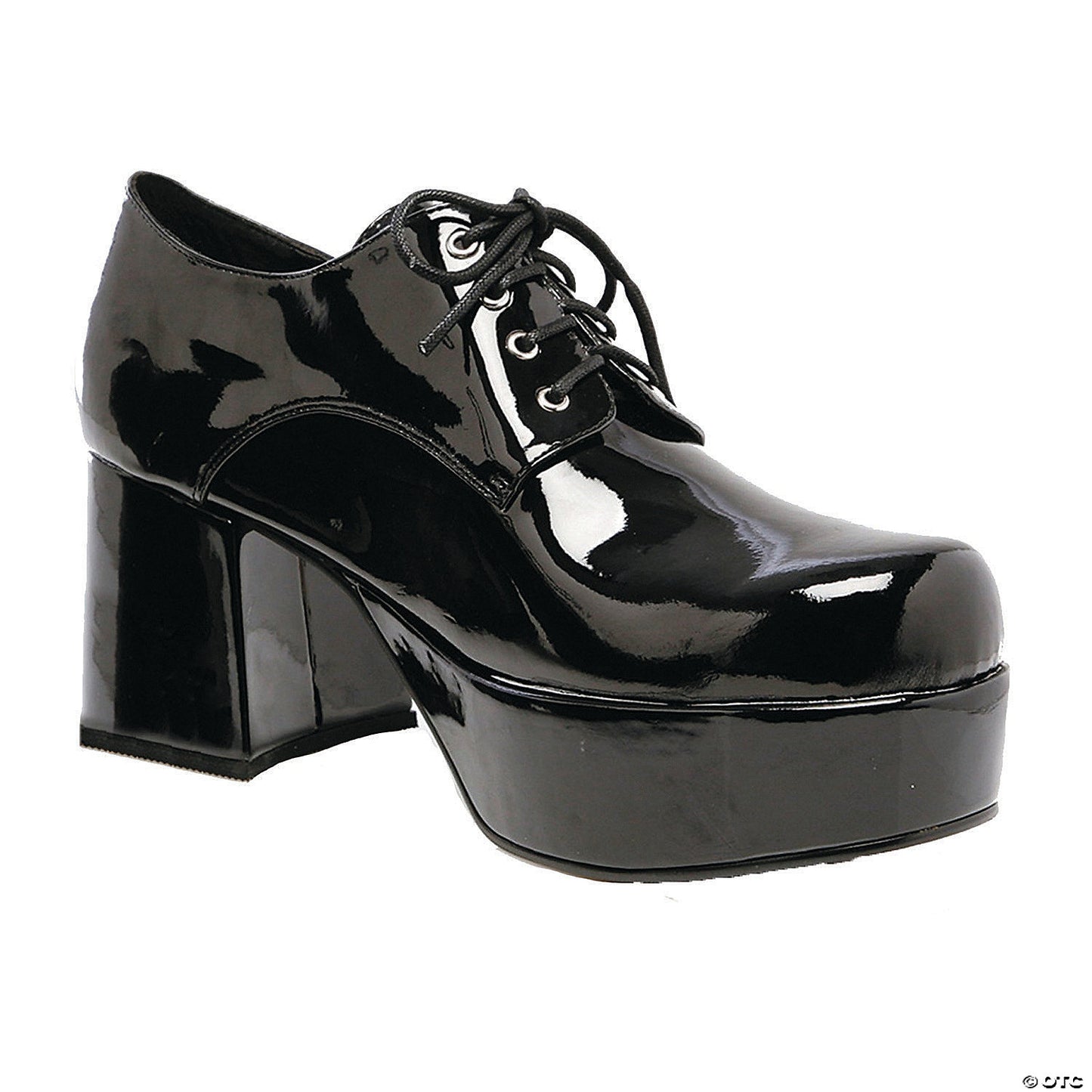 BLACK PLATFORM SHOES-SIZE 8/9