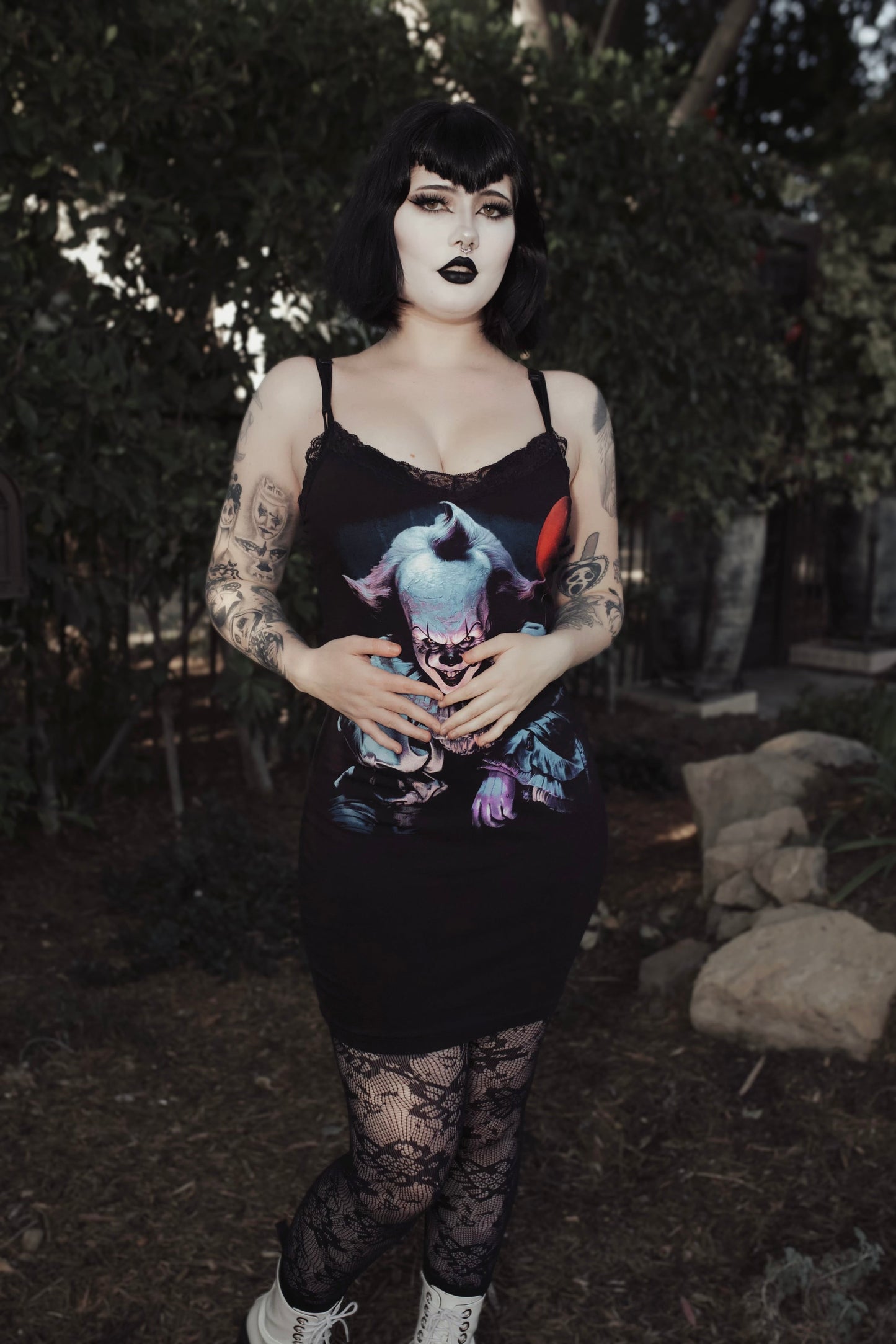 Pennywise Lace Strap Dress