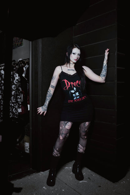 Dracula (Love never dies) Lace Strap Dress
