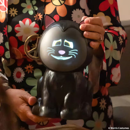 ANIMAT3D Eek the Cat 3D Animated Light-Up Black Cat Halloween Decoration