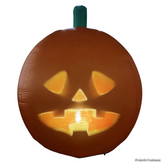 ANIMAT3D Inflatable Jabberin' Jack Animated Light-Up Jack-O'-Lantern Outdoor Halloween Decoration