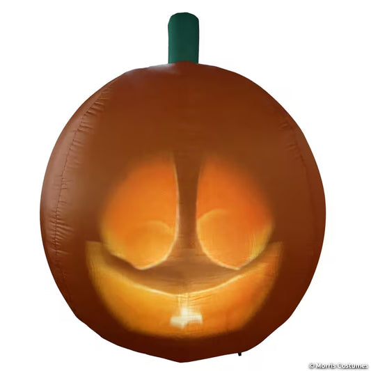ANIMAT3D Inflatable Jabberin' Jack Animated Light-Up Jack-O'-Lantern Outdoor Halloween Decoration