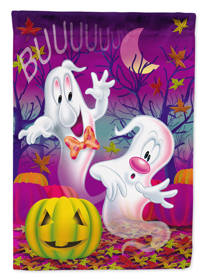 Buuu Ghosts Halloween Garden Flag – Decorative Outdoor Yard Flag APH3798GF