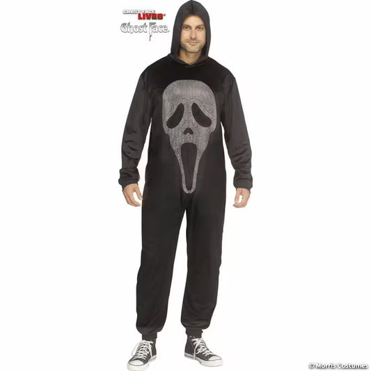 E-Z BLING GHOST FACE ADULT MED
