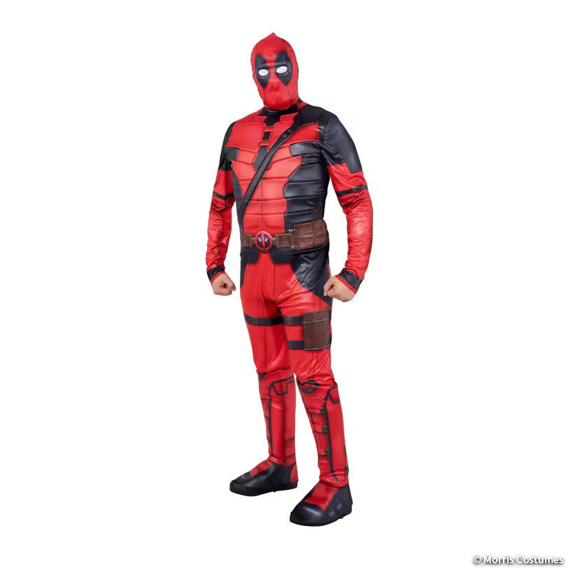 ADULT MEN DEADPOOL QUALUX COSTUME L
