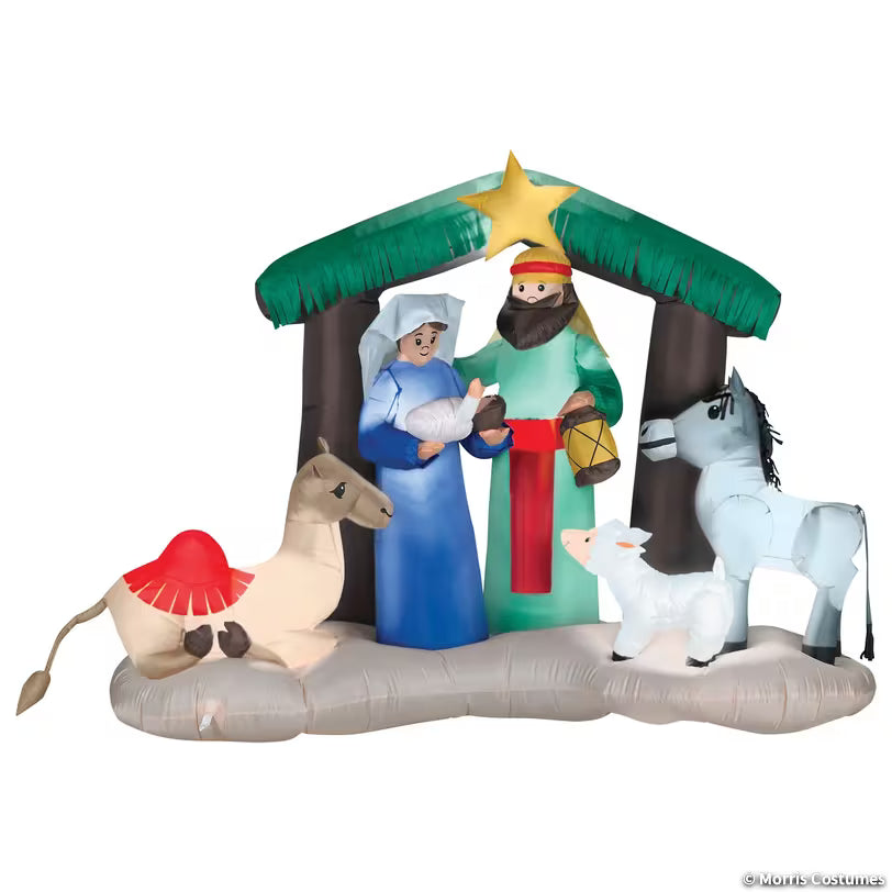Nativity Scene Large Airblown Inflatable Christmas Decoration