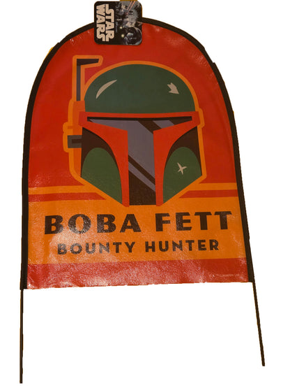 Tombstone-shaped vinyl yard signs