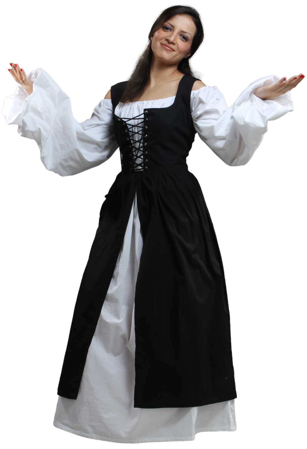 Ameline Peasant Dress