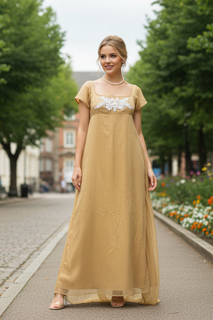 Daphne Bridgerton Net Dress
