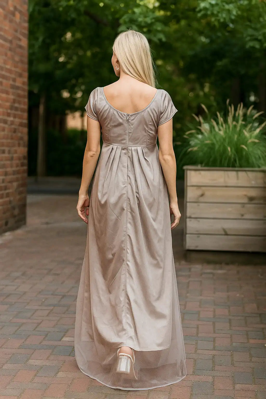Daphne Bridgerton Net Dress