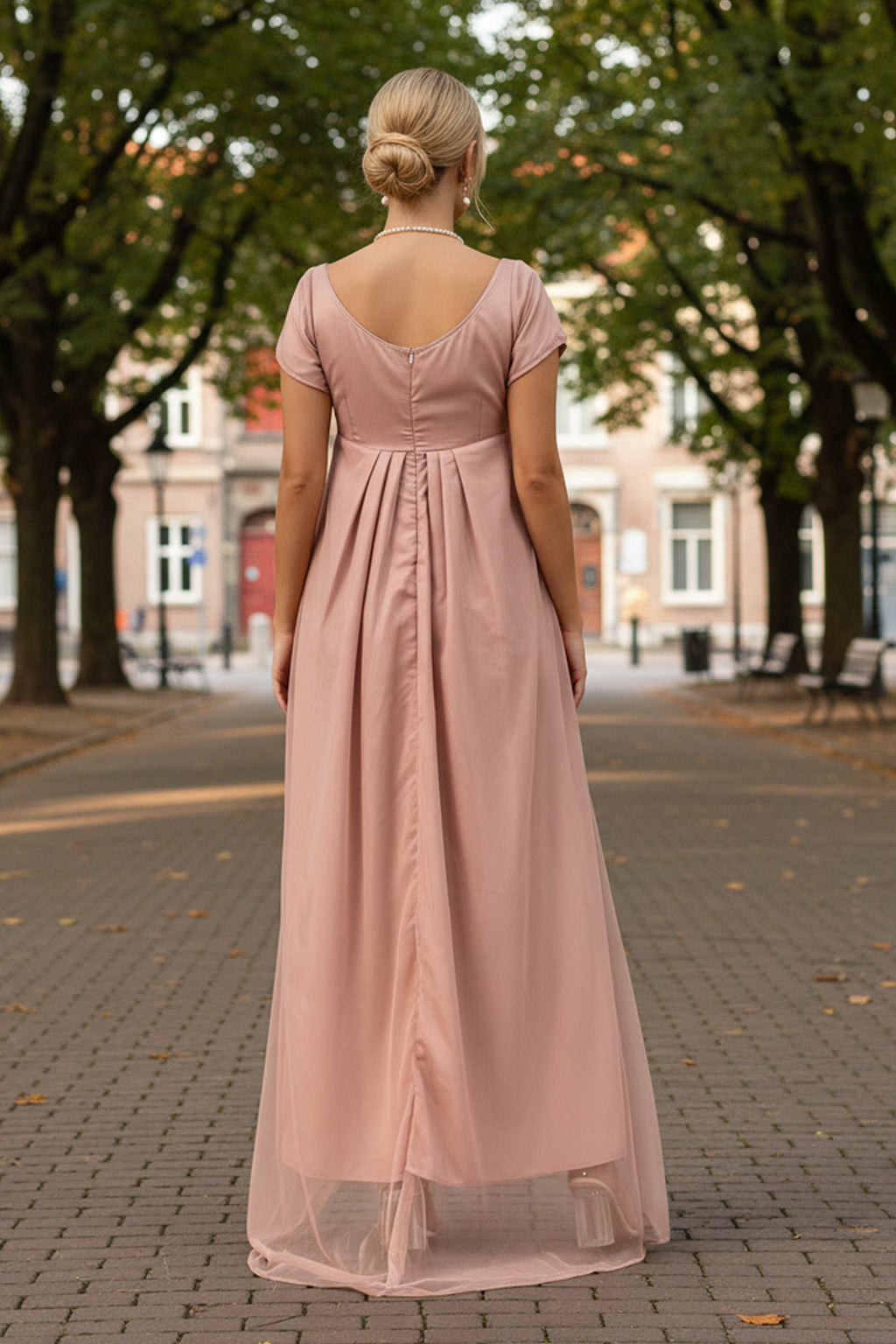 Daphne Bridgerton Net Dress