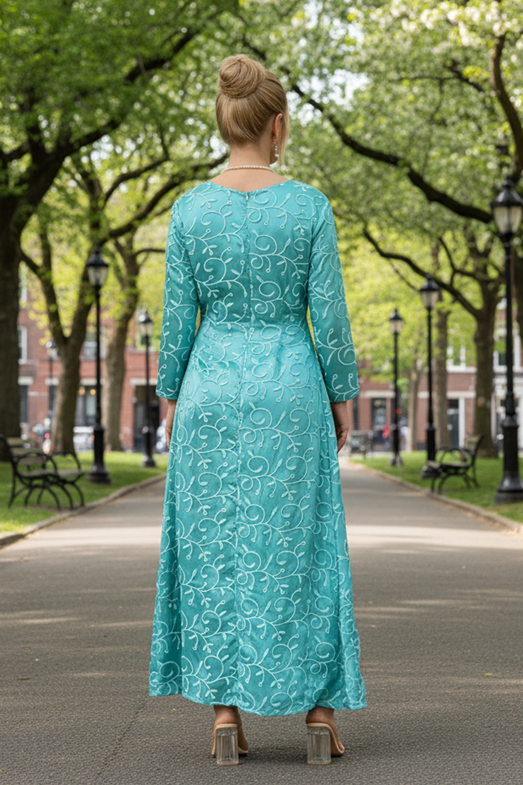 The Featherington Golden Gown