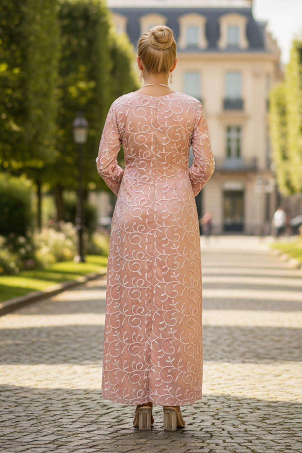 The Featherington Golden Gown