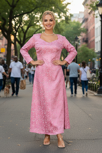 The Featherington Golden Gown