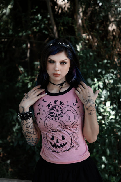 Eyecandy Ringer Tee