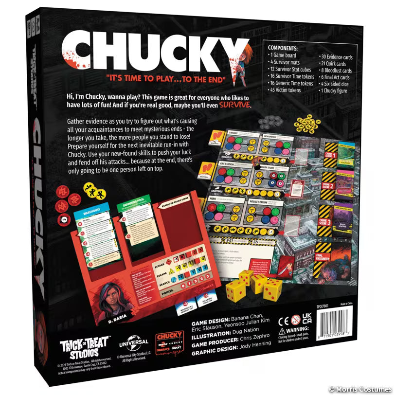 Child’s Play™ Chucky Board Game for 2 to 4 Players