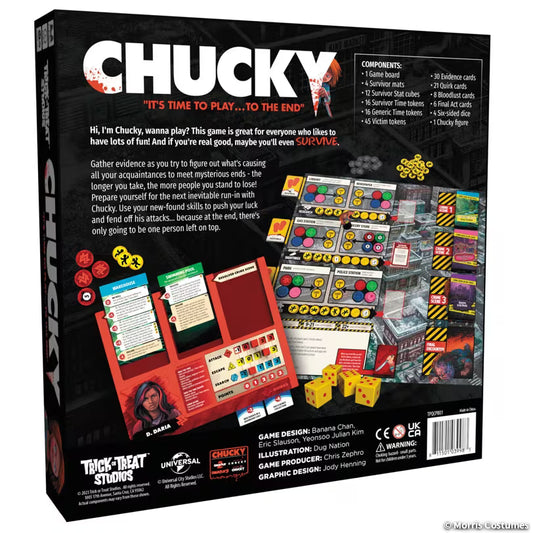 Child’s Play™ Chucky Board Game for 2 to 4 Players