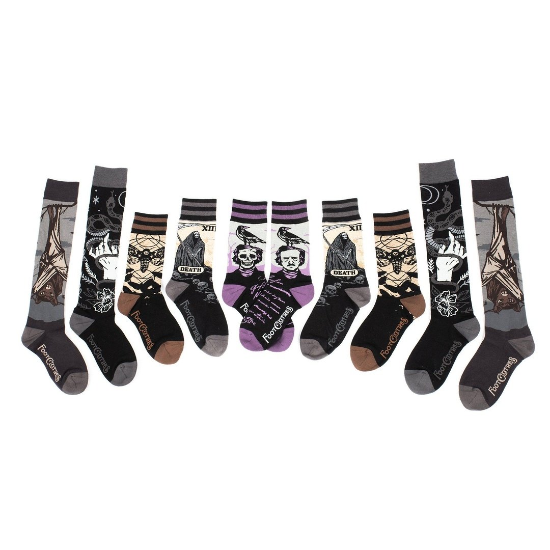Dark Soles Goth Sock Pack | 5 Designs