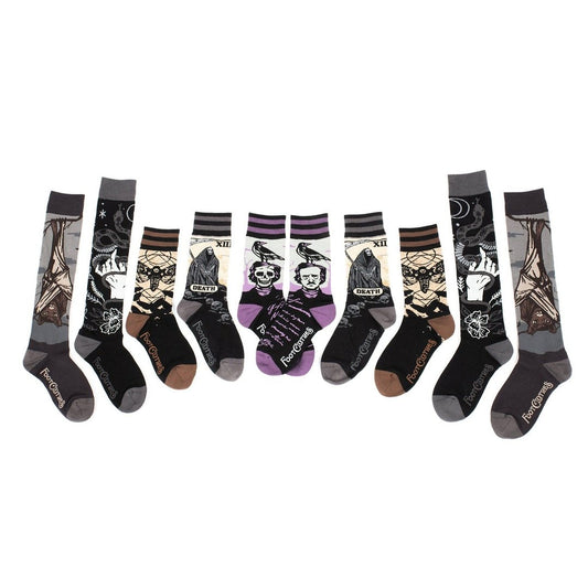 Dark Soles Goth Sock Pack | 5 Designs