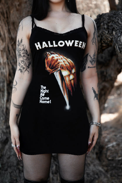 Halloween Lace Strap Dress