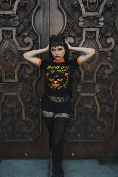 Every Day is Halloween Ringer Tee