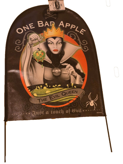 Tombstone-shaped vinyl yard signs