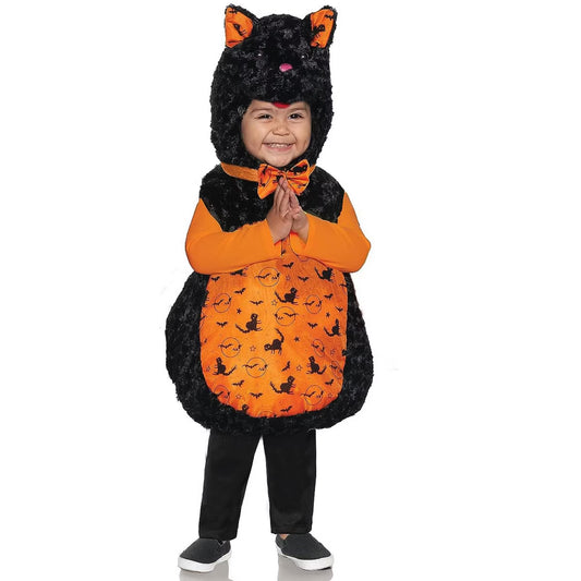 Halloween Cat Belly Baby Toddler Costume