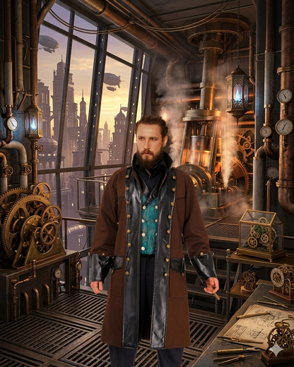 Chrononaut Brown Coat