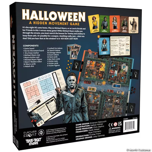 Halloween™ (1978) The Board Game for 2 to 4 Players