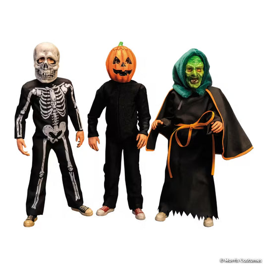DON POST - PUMPKIN SKULL WITCH TRIO FIGS