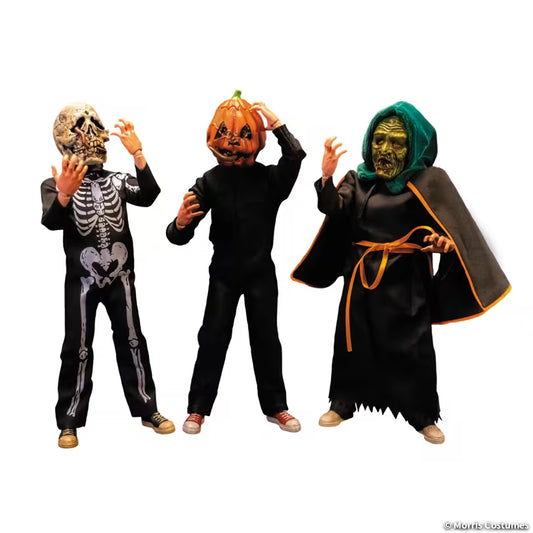 DON POST - PUMPKIN SKULL WITCH TRIO FIGS