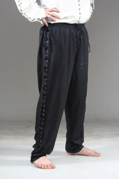 Lace-Up Pants